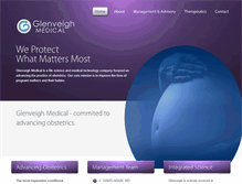Tablet Screenshot of glenveigh.com
